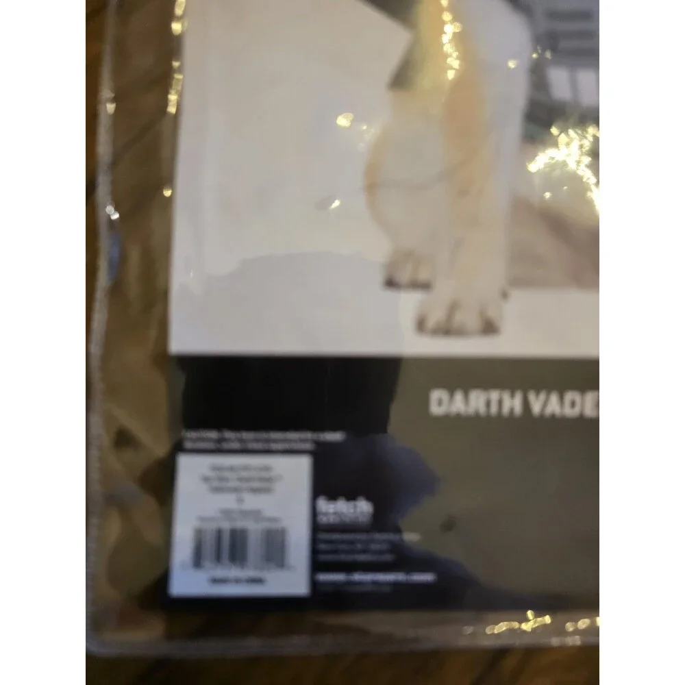 Star Wars Darth Vader Dog Costume Small Hood Cape Halloween New Futuristic